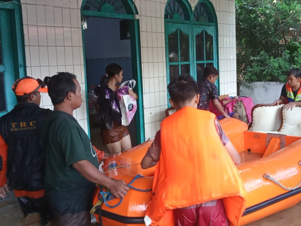 Banjir Hantam 26 Desa di Kabupaten Pati