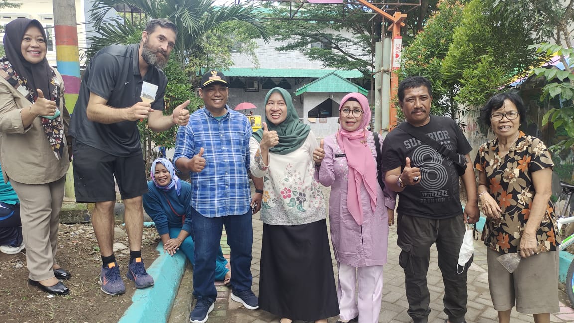 Kadis DP3A Makassar Pantau Langsung Perkembangan Lorong Wisata Ramah Anak