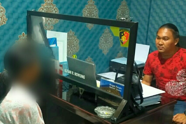 Gasak Handphone dan Uang Tunai, IRT di Manado Diringkus Polisi Tomohon