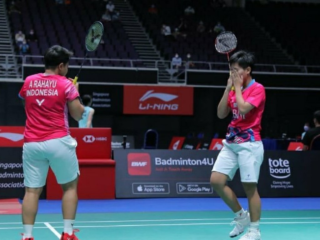Laga Sengit Lawan Ganda Thailand, Apriyani/Fadia ke Final Singapore Open