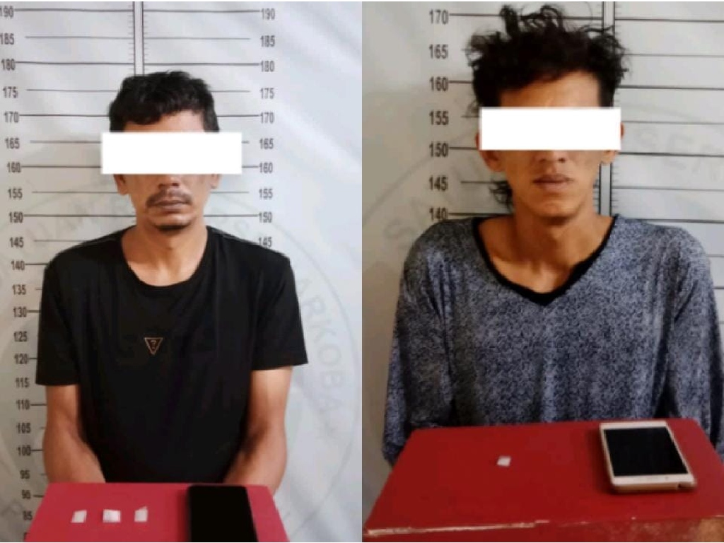 Nyambi Jual Sabu, Dua Pria di Aceh Ditangkap Polisi