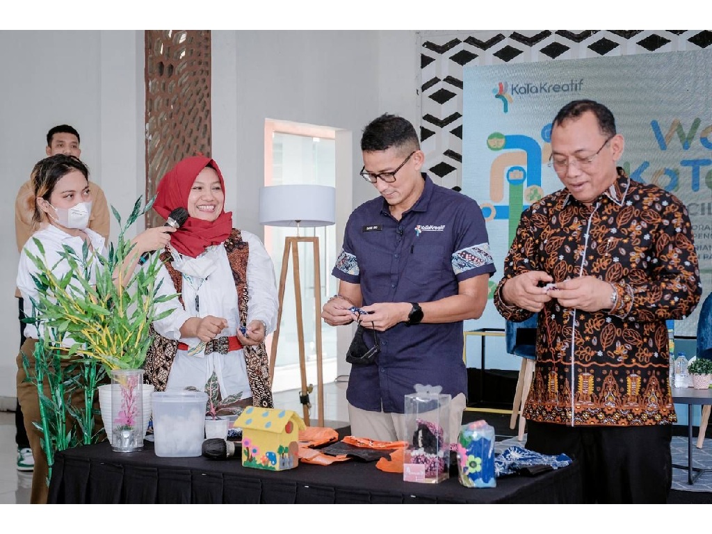 Sandiaga Uno Ungkap 3 Tantangan Pelaku Ekonomi Kreatif di Indonesia
