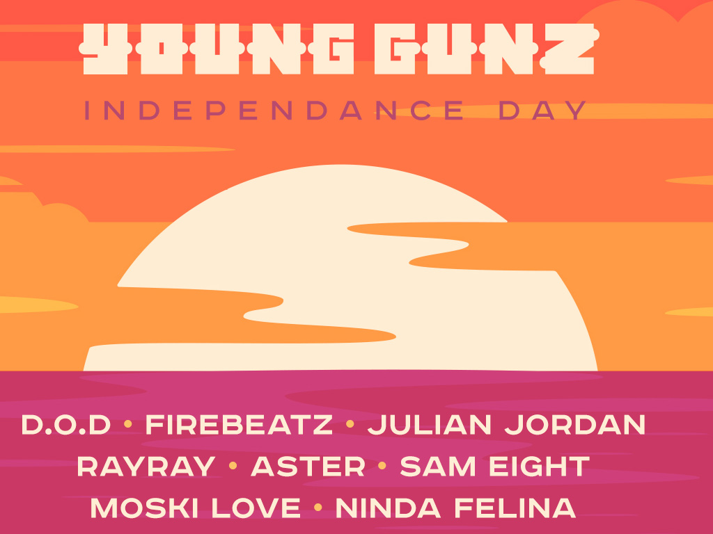 Young Gunz Independance Day Hentak Bali di 17 Agustus 2022