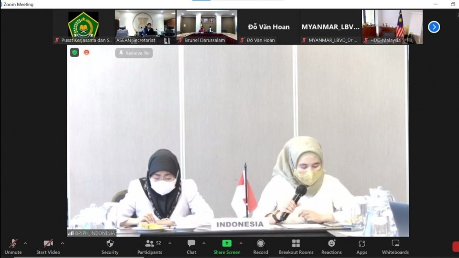 Indonesia Tuan Rumah Pertemuan The 18th ASEAN Working Group in Halal Food