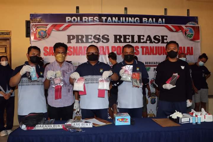 Sepekan Menjabat, Kapolres Tanjungbalai Pamer Pengungkapan Kasus Narkoba