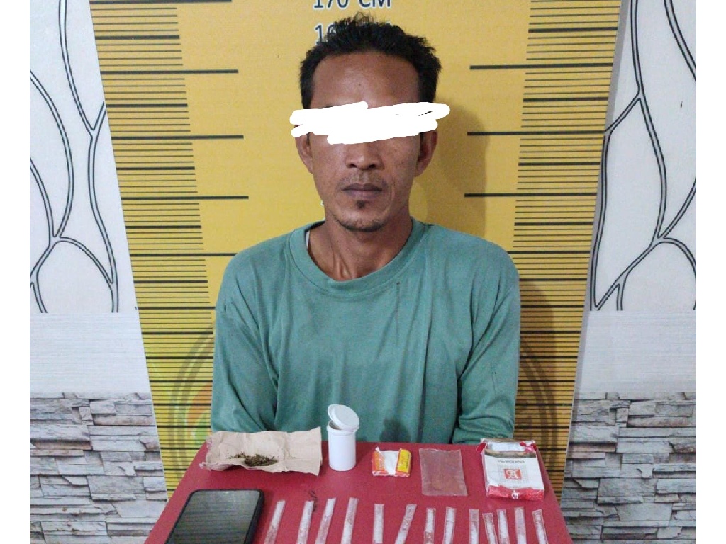 Miliki Ganja dan Sabu, Warga Aceh Timur Ditangkap Polisi