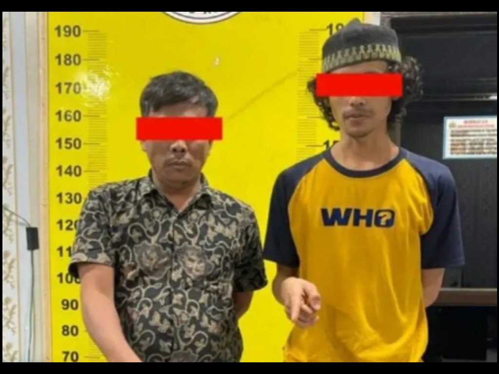 Sering Edarkan Sabu, Dua Pria di Asahan Meringkuk dalam Sel