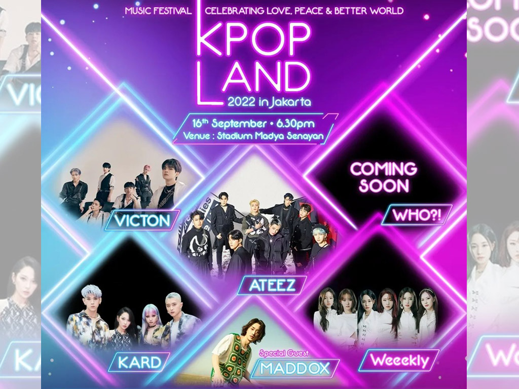 Ateez dan Lima Bintang K-Pop Bakal Sapa Fans Jakarta di Kpop Land 2022