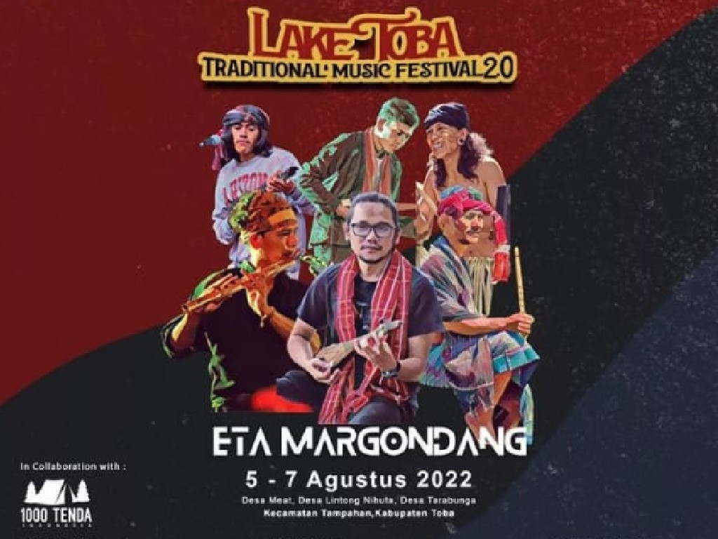 Eta Margondang, Festival Musik Tradisi 4 Puak di Tampahan Toba 5-7 Agustus 2022