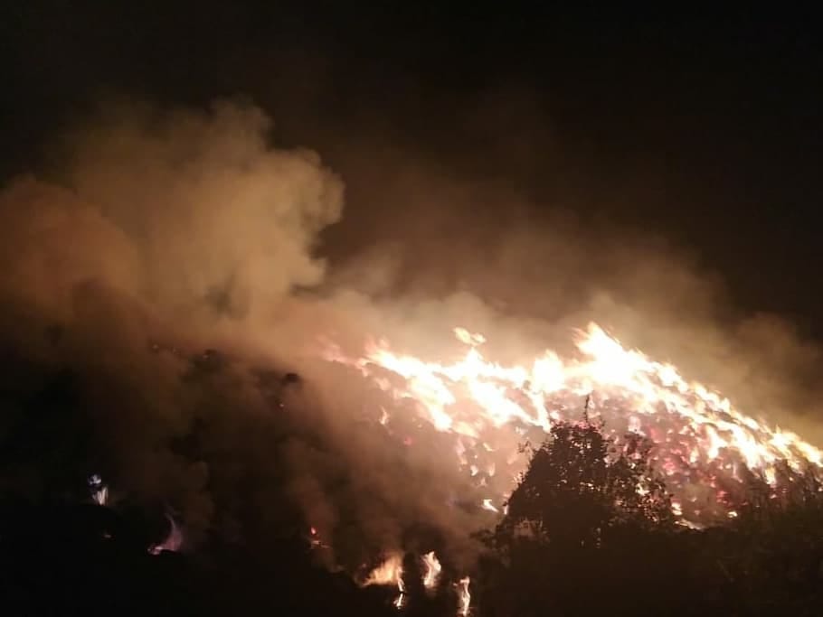 Jangkos Terbakar, BPBD Aceh Selatan Bertarung 11 Jam Padamkan Api