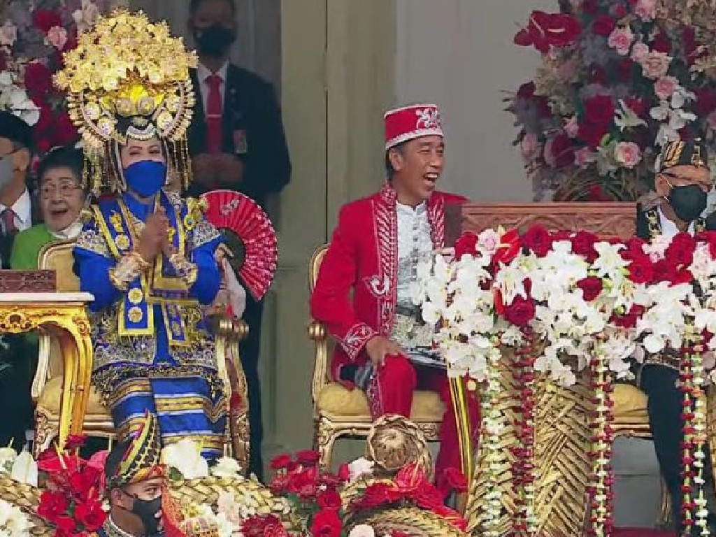 Presiden Jokowi Terkekeh, Prabowo Joget-joget saat Farel Nyanyikan Ojo Dibandingke