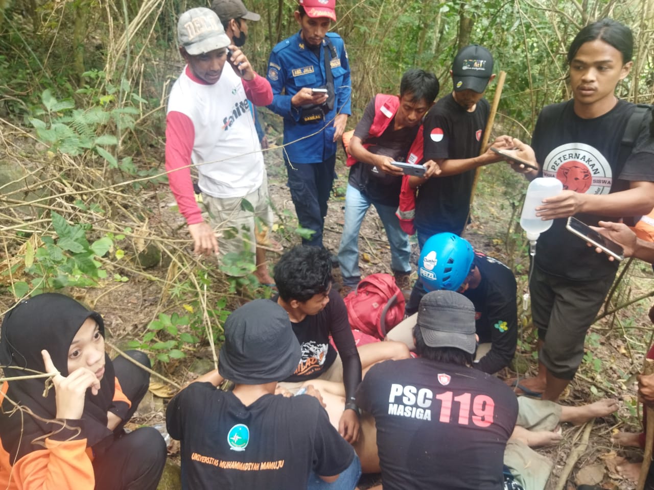 Mahasiswa KKN yang Hilang di Polman Ditemukan dalam Hutan, Begini Kondisinya