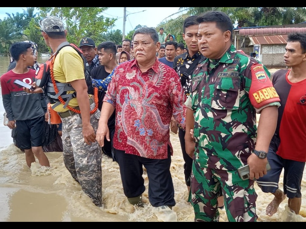 Usai Peringatan Hari Kemerdekaan RI ke-77, Deli Serdang Dikepung Banjir