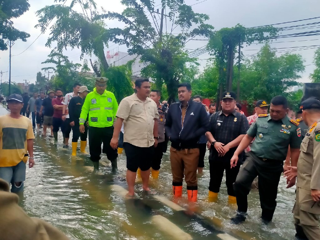 Hujan Guyur Kota Medan, 6.323 Rumah Terendam Banjir