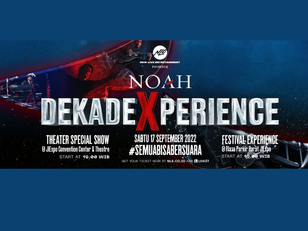 Gelar Konser di Ulang Tahun ke-10, Noah Bakal Bawakan 30 Lagu