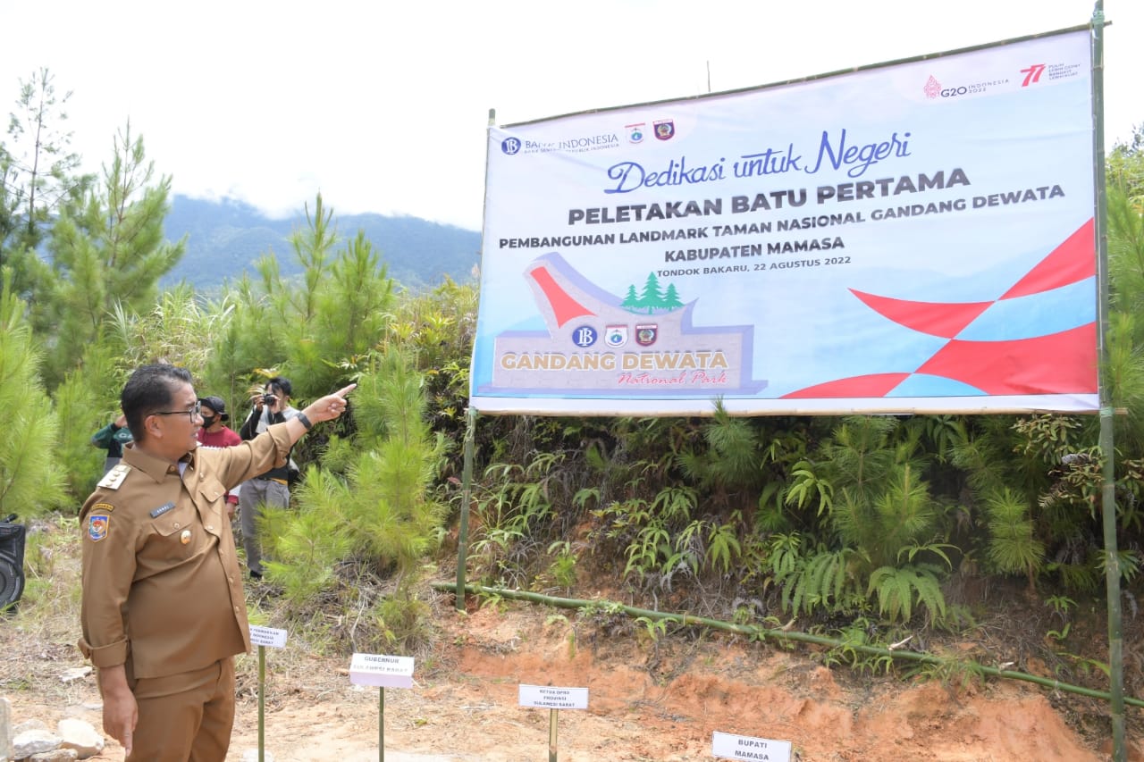 Gandang Dewata Bakal Ditetapkan Sebagai Taman Nasional, Akmal Bangun Landmark