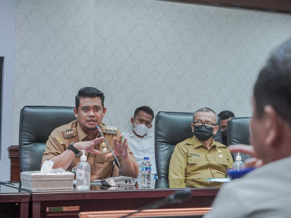 Bobby Nasution Minta Terbitkan Sertifikat Aset Pemko Medan yang Belum Bersertifikat