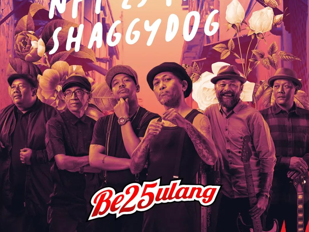 Ulang Tahun ke-25, Shaggydog Gelar Konser Tunggal di Jakarta