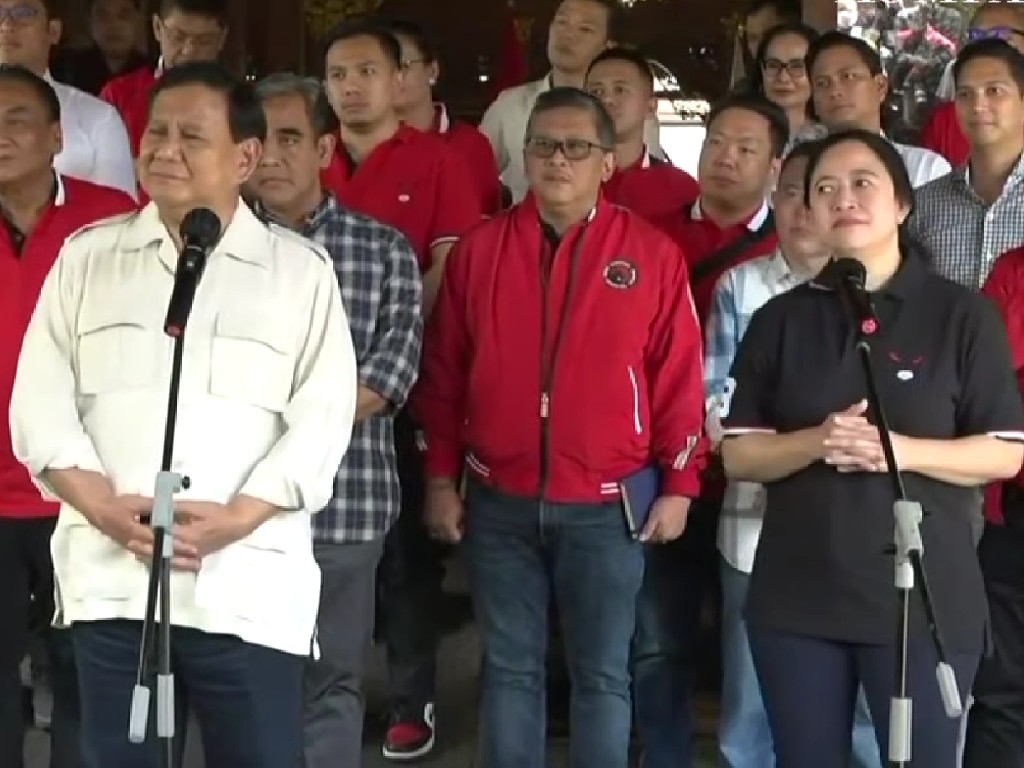 Sambut Puan, Prabowo Beri Sinyal Gerindra-PDIP Berkoalisi di Pilpres 2024
