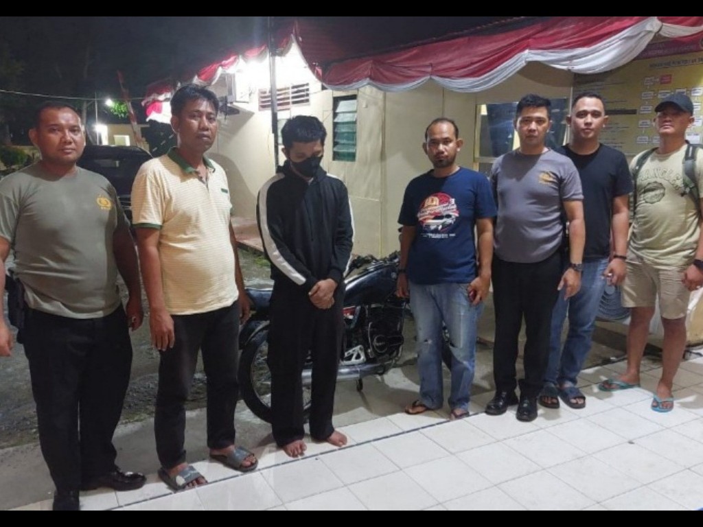Bikin Malu!!! Anggota Irjen Panca Ditangkap Polisi Gegara Nyolong Motor Warga