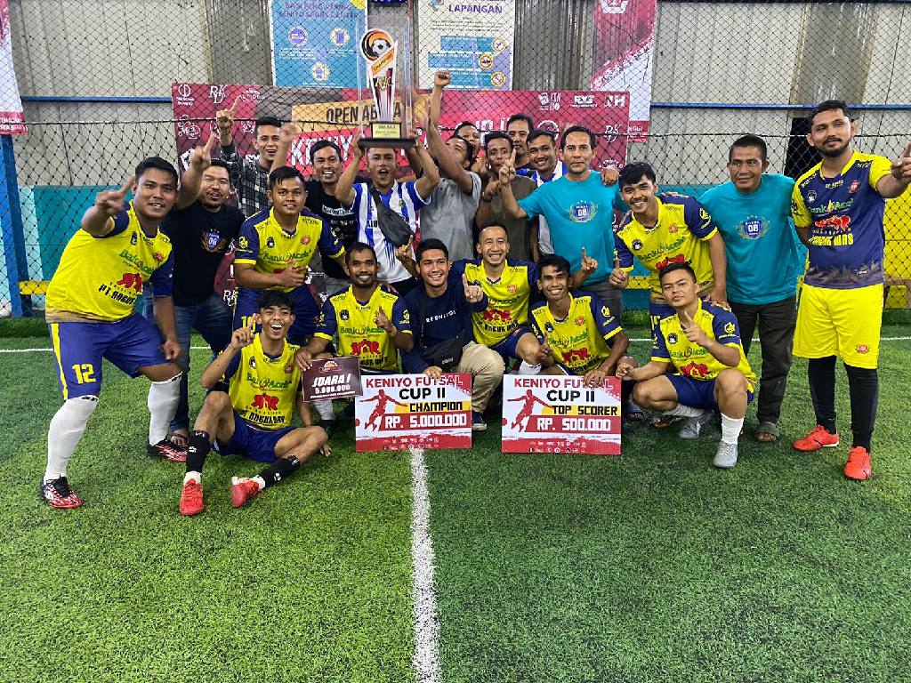 Reuni di Turnamen Futsal Keniyo Cup ll, Alumni Popda 08 Abdya Juara