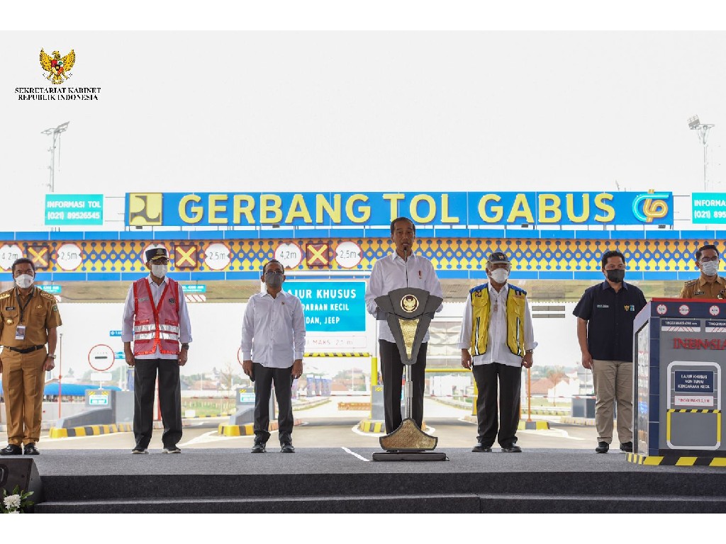 Jokowi Harap Tol Cibitung-Cilincing Percepat Akses Logistik ke Tanjung Priok
