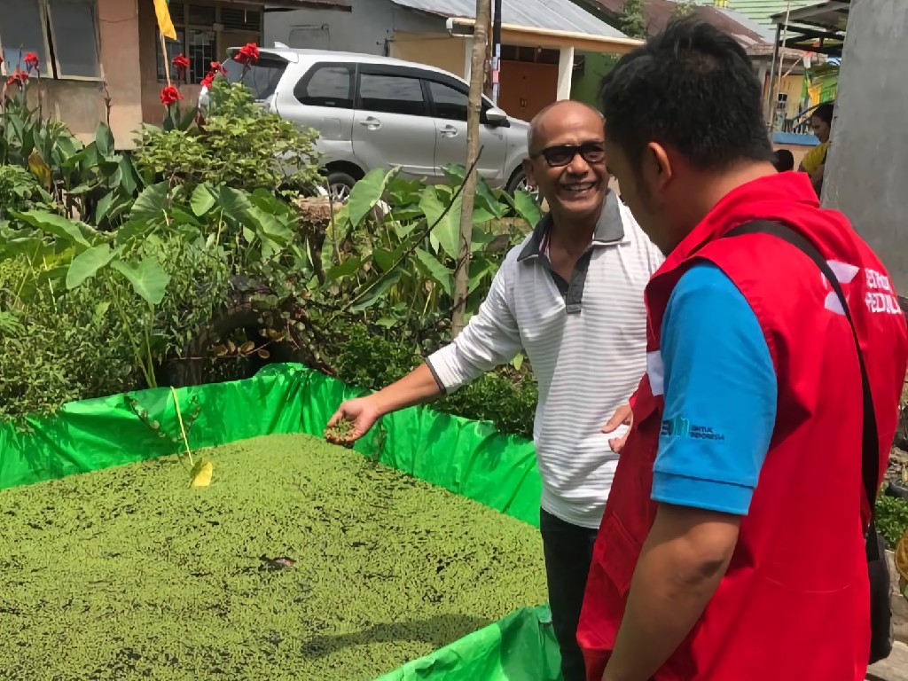 Tangani Sampah Organik, Elnusa Petrofin Gulirkan CSR Budidaya Maggot BSF di Pontianak