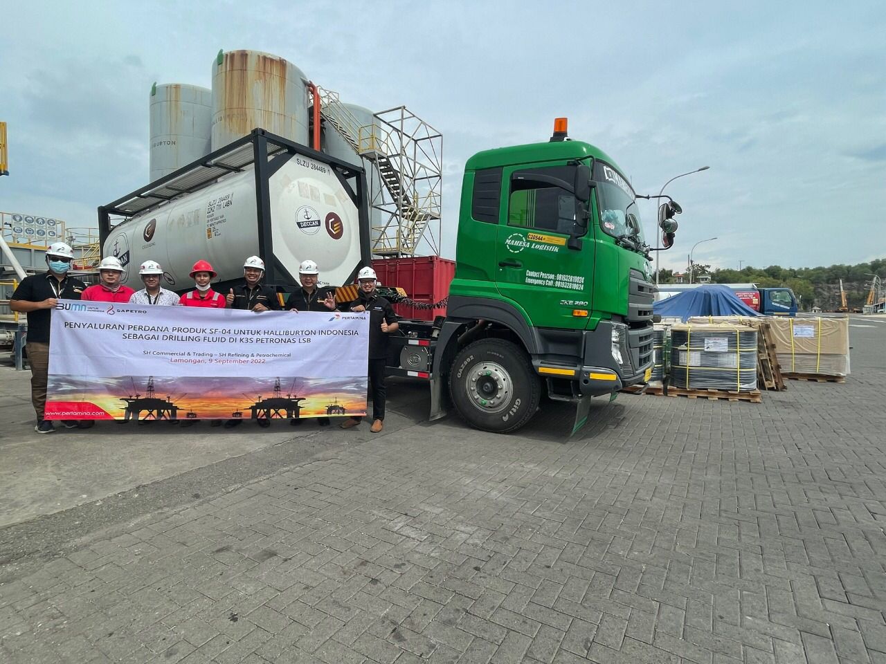 Pertamina Patra Niaga Salurkan Produk SF 04 Perdana kepada PT Halliburton Indonesia