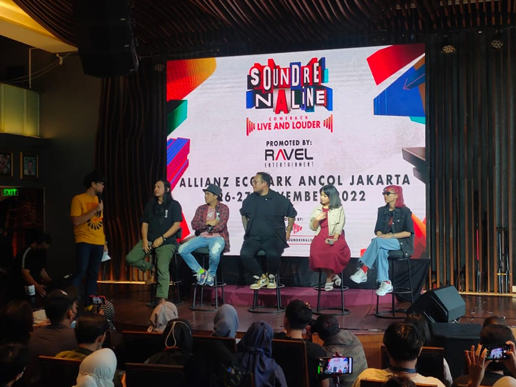 Digelar di Jakarta, Soundrenaline 2022 Hadirkan 18 Musisi Internasional