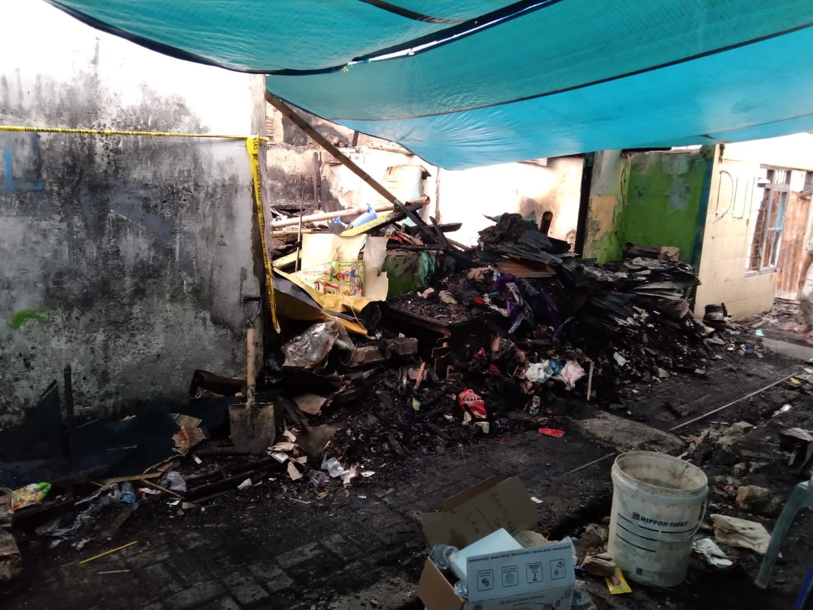 Tiga Rumah Ludes Terbakar di Makassar, Diduga karena Korsleting Listrik