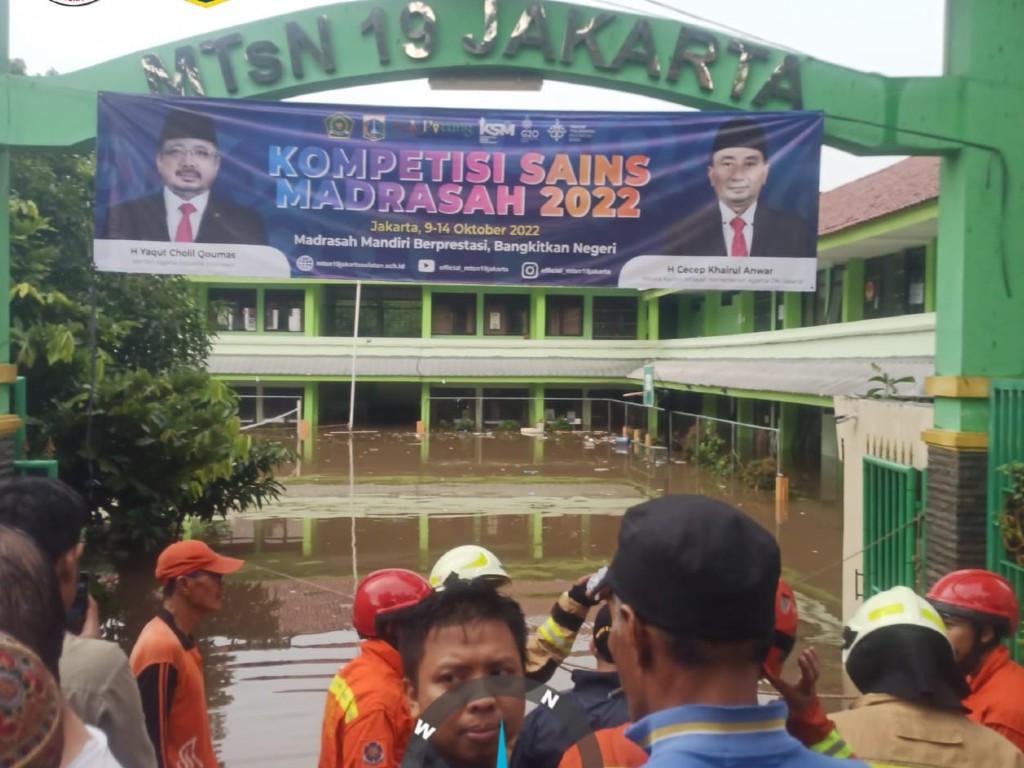 Banjir Jakarta, Tiga Siswa MTs Negeri 19 Pondok Labu Meninggal Dunia