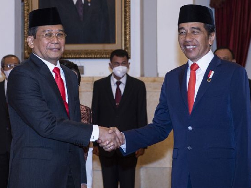Presiden Jokowi Resmi Lantik Johanis Tanak sebagai Wakil Ketua KPK