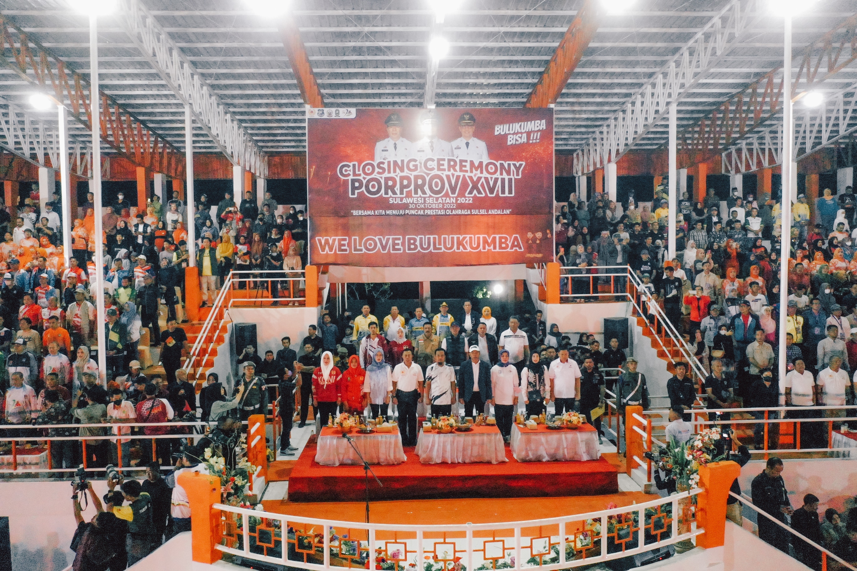 Porprov di Kabupaten Sinjai-Bulukumba Resmi Ditutup, Makassar Juara Umum