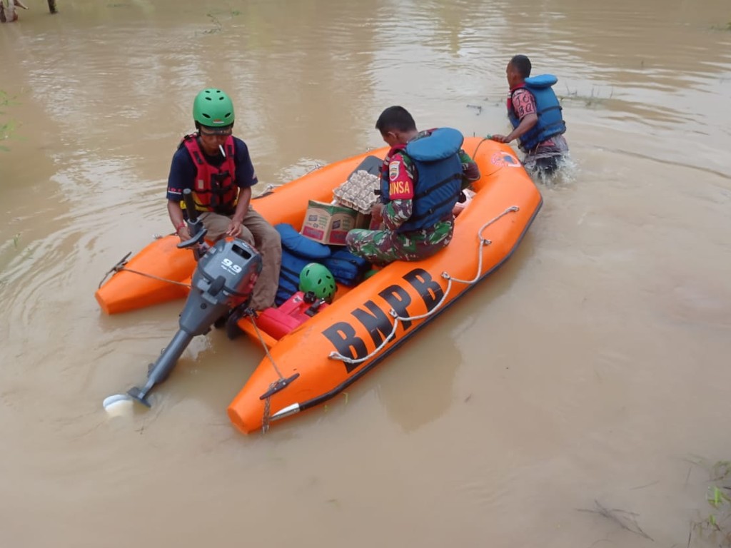 Banjir Kepung Enam Desa di Langkat, BPBD Dirikan Posko Siaga Bencana