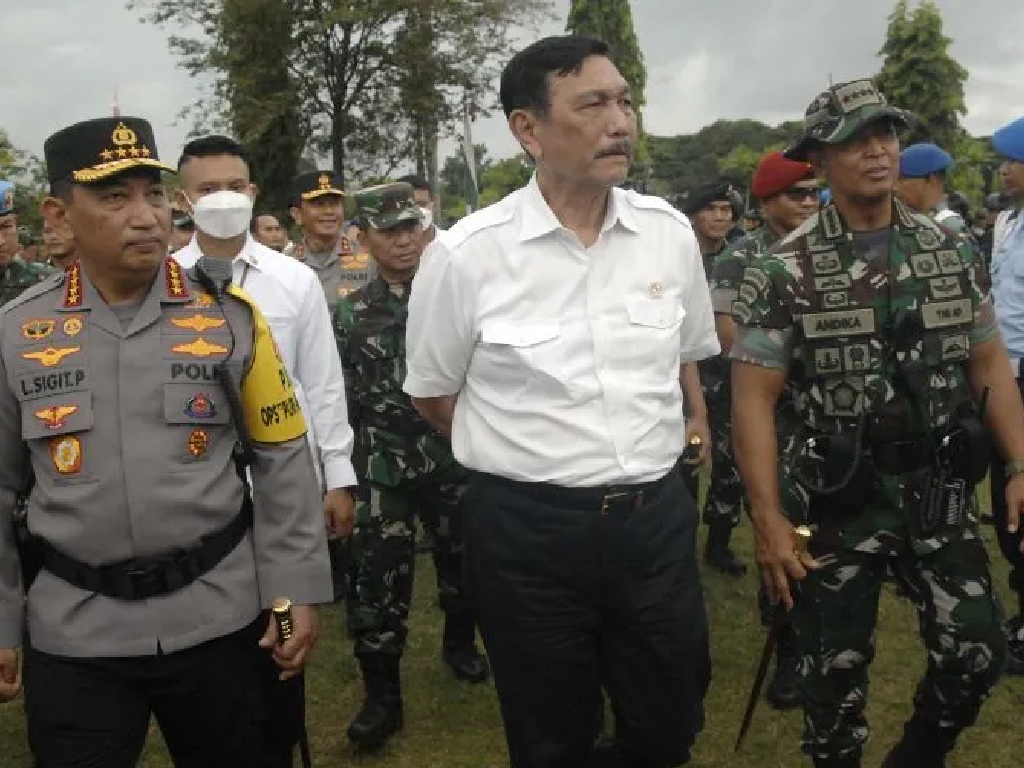Luhut Ingatkan Pasukan Gabungan TNI-Polri Tak Buat Kesalahan Saat Menjaga KTT G20