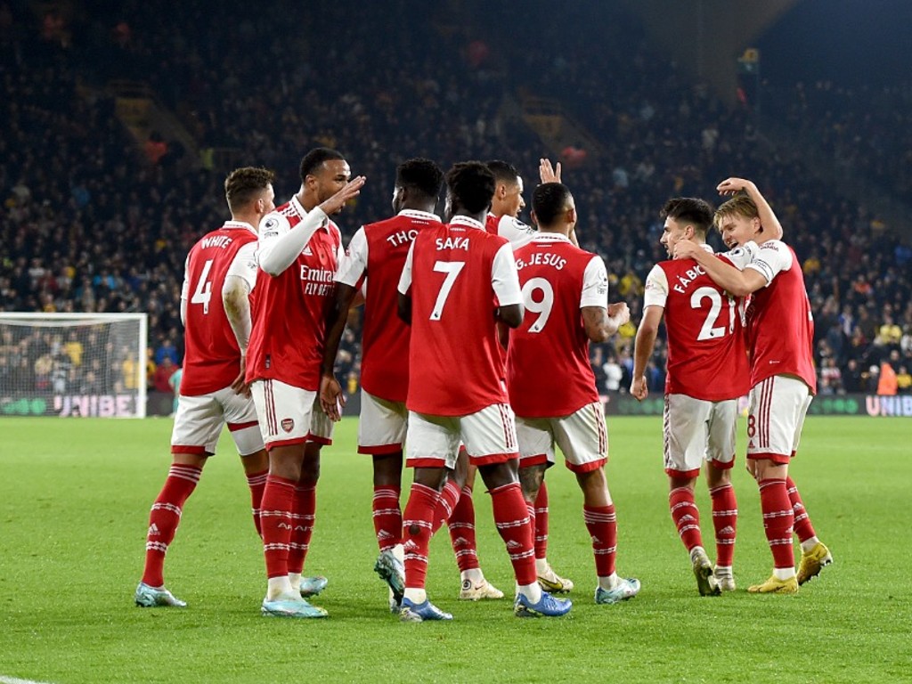 Menang 2-0 atas Wolverhampton, Arsenal Kembali ke Jalur Juara