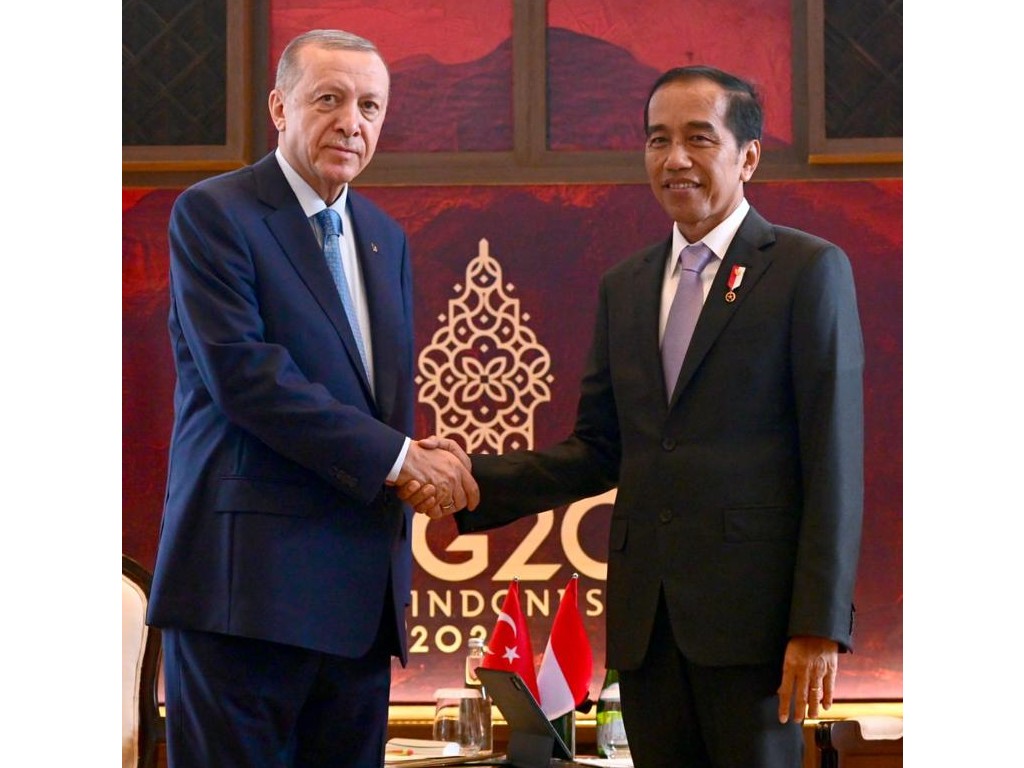 Di Depan Erdogan, Jokowi: KTT G20 Harus Hasilkan Kerja Sama Konkret