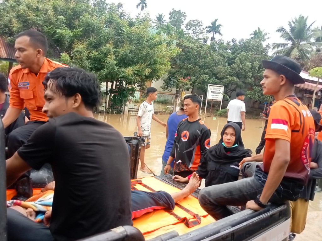 Banjir di Bireuen Aceh Renggut Dua Korban Jiwa