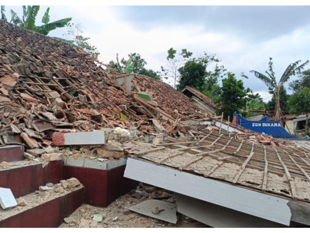 BNPB: Dua Meninggal, Empat Orang Luka-luka Akibat Gempa Cianjur