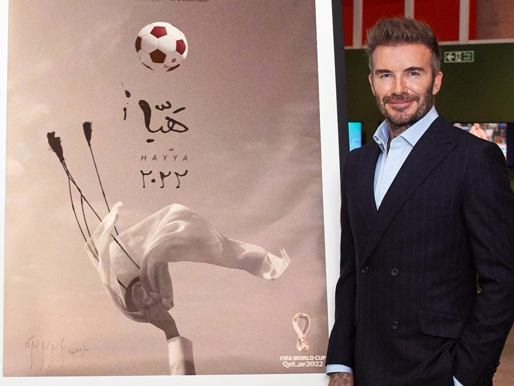 Komedian Inggris Protes, David Beckham Jadi Duta Piala Dunia 2022 Qatar