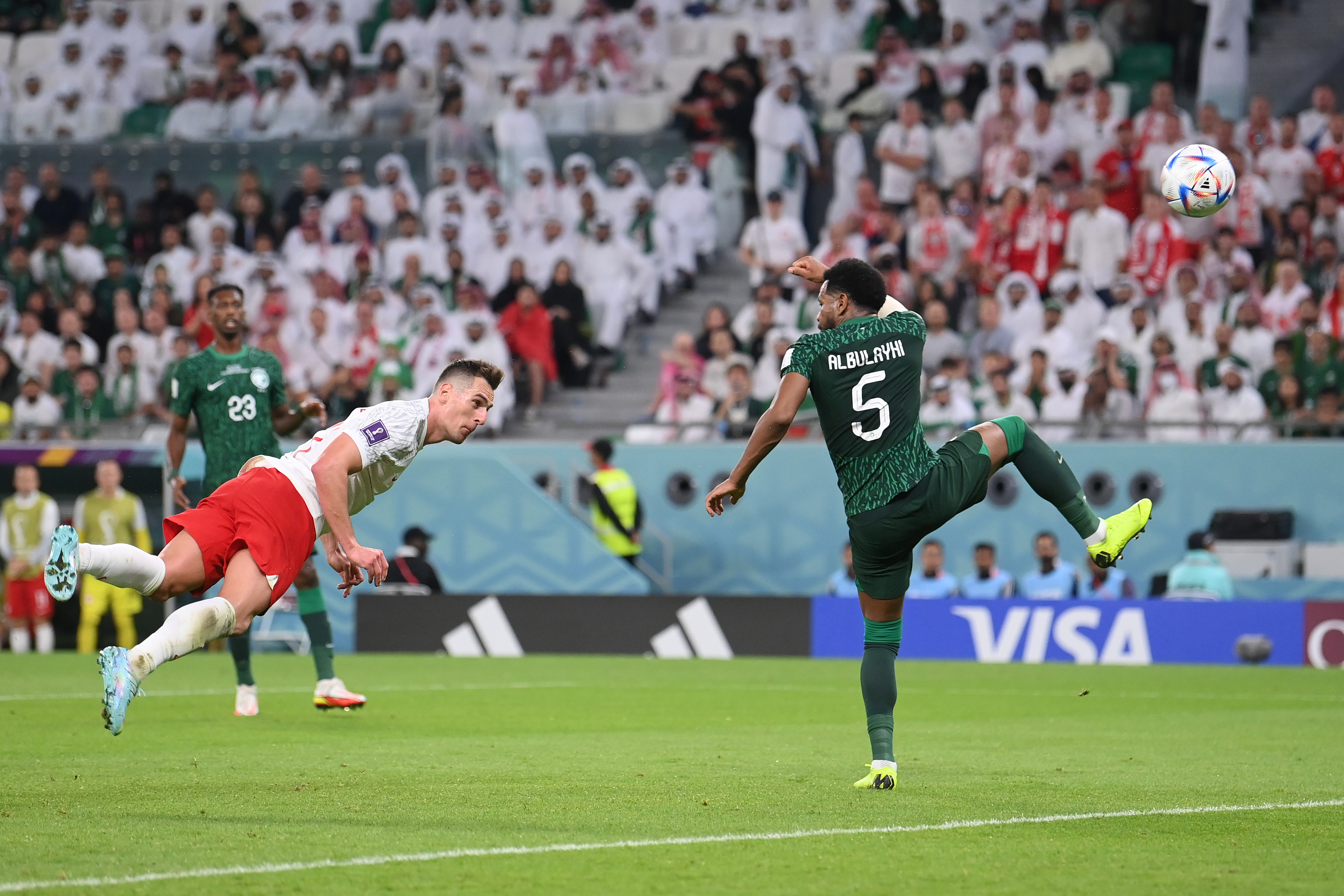 Penalti Gagal, Arab Saudi Menyerah 2-0 Lawan Polandia