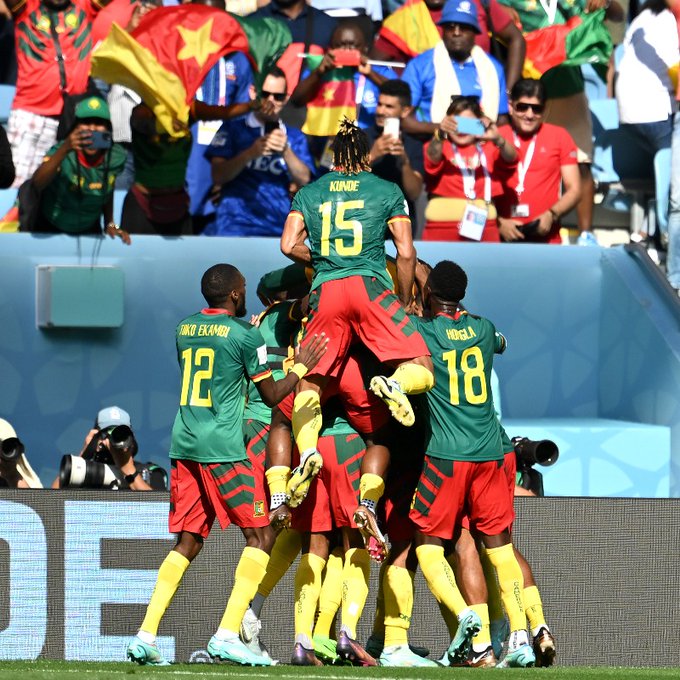 Grup G Piala Dunia 2022, Kamerun Tahan Imbang Serbia