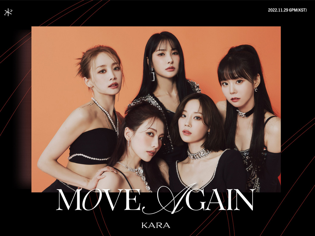 Girlband K-Pop Legendaris KARA Comeback Lewat EP Move Again