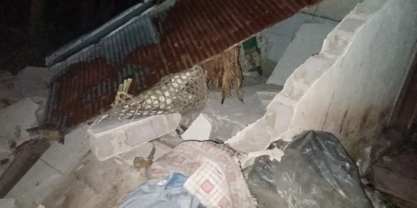 Puluhan Rumah Warga di Karangasem Bali Rusak Akibat Gempa Bumi Magnitudo 5.2
