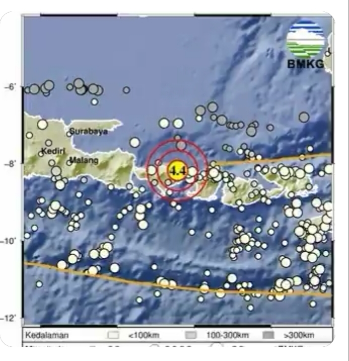 Karangasem Bali Kembali Diguncang Gempa Bumi