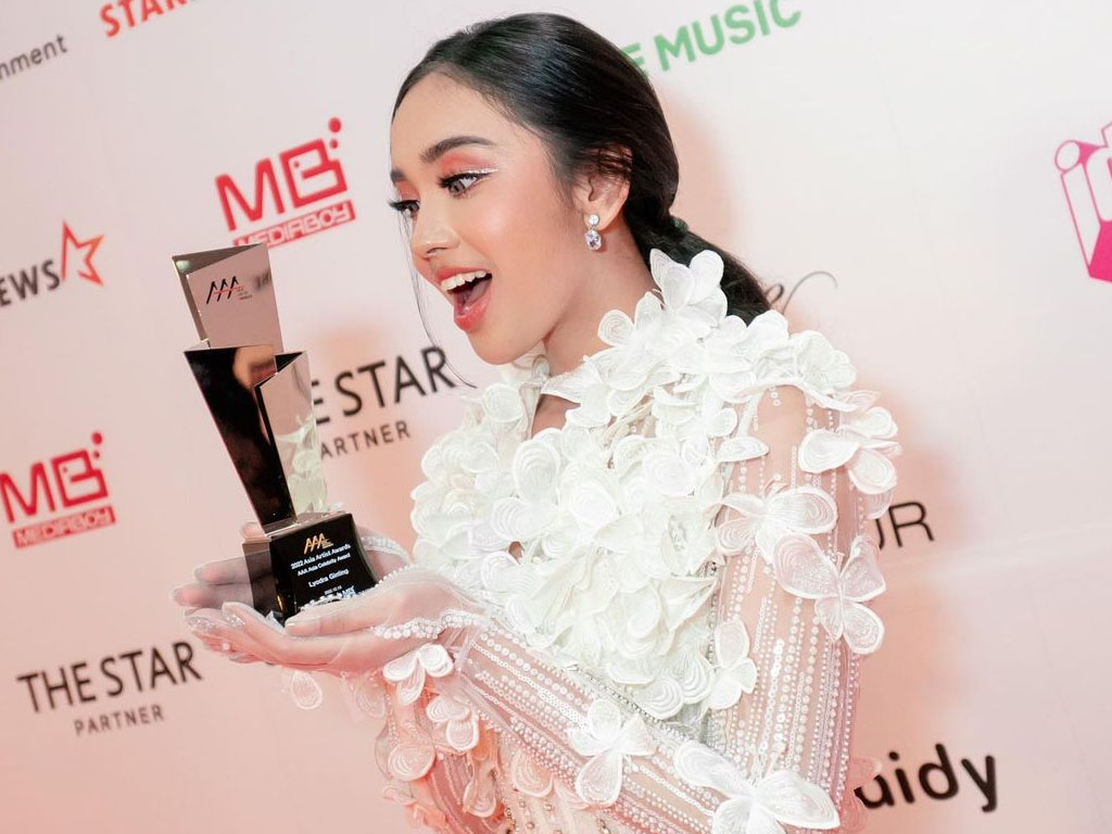 Lyodra Ginting Raih Penghargaan Asia Artist Awards 2022