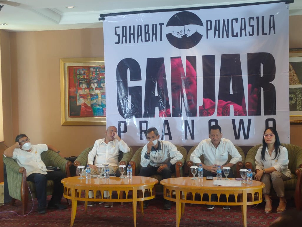 Sahabat Pancasila Deklarasikan Dukungan ke Ganjar Pranowo di Pilpres 2024