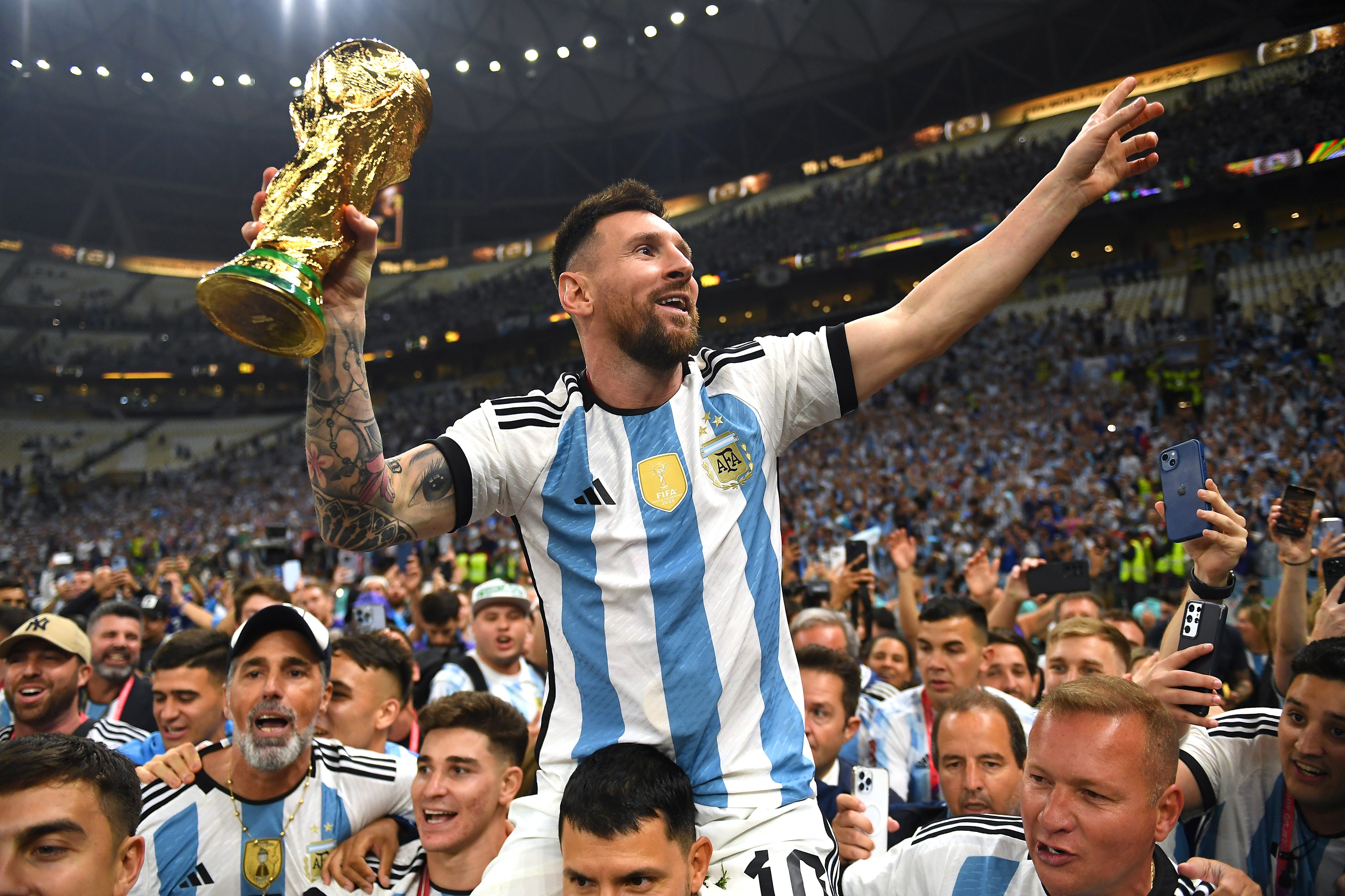 Lionel Messi Terpilih Sebagai Pemain Terbaik Piala Dunia 2022, Singkirkan Kylian Mbappe