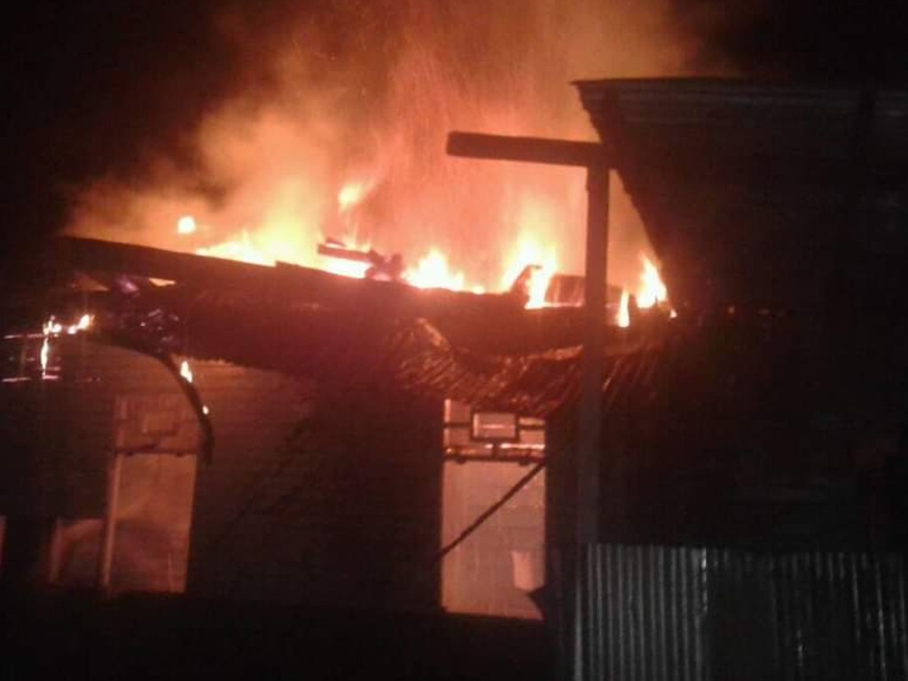 Akhir Desember Kelabu, 12 Ruko di Nagan Raya Aceh Ludes Terbakar