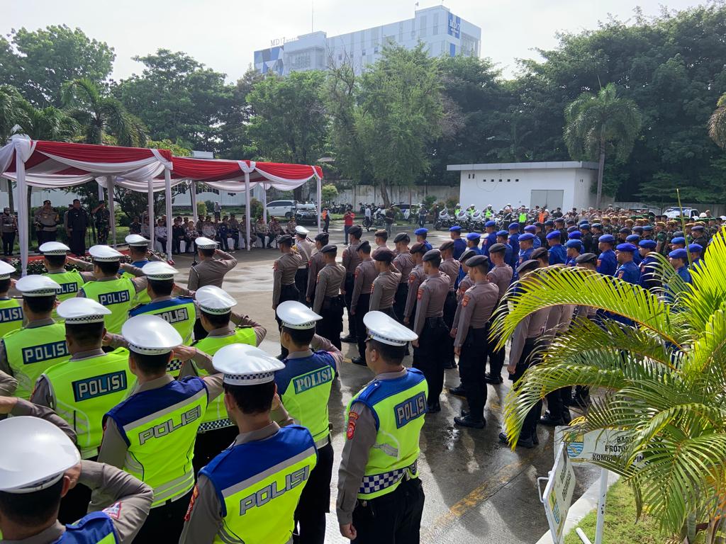 Polres Cirebon Kota Terjunkan Ratusan Personel pada Operasi Lilin Lodaya 2022